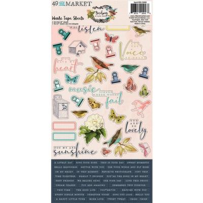 49 And Market Birdsong - Washi Sheets